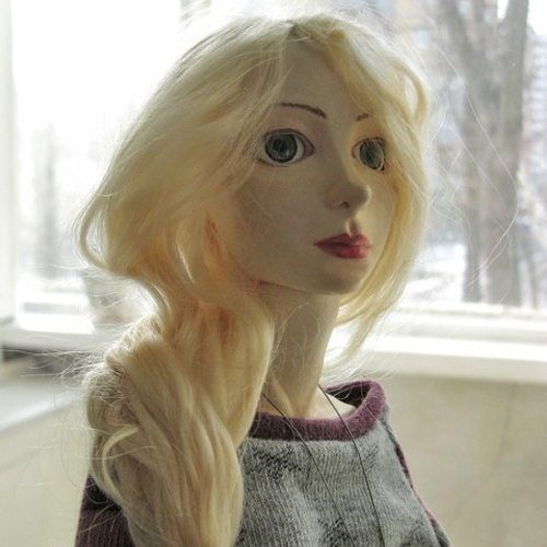 Ball joint doll portrait