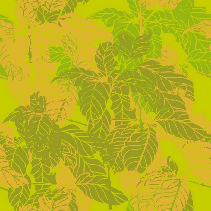Coffee leaves pattern