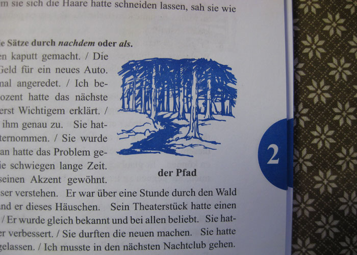 Иллюстрация для учебника немецкого