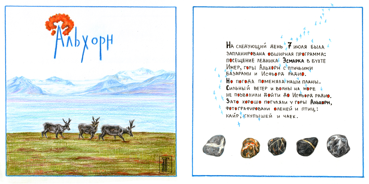 Spitsbergen travel book